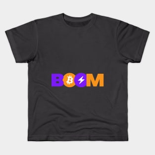 BTC Lightning BOOM Kids T-Shirt